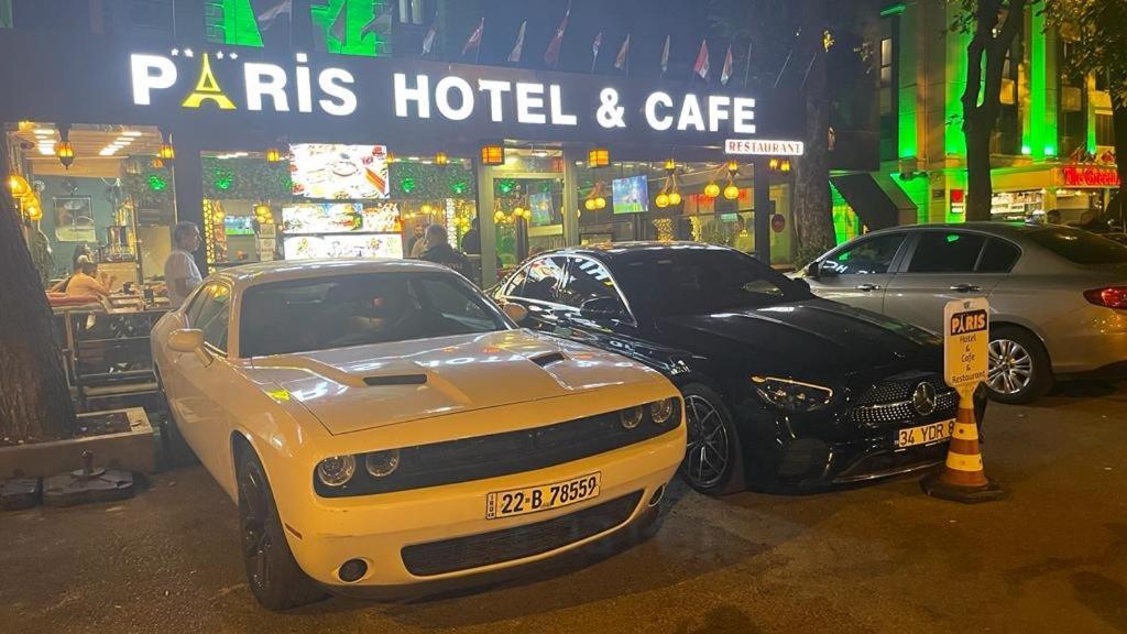 Paris Hotel Cafe Restaurant Стамбул Экстерьер фото